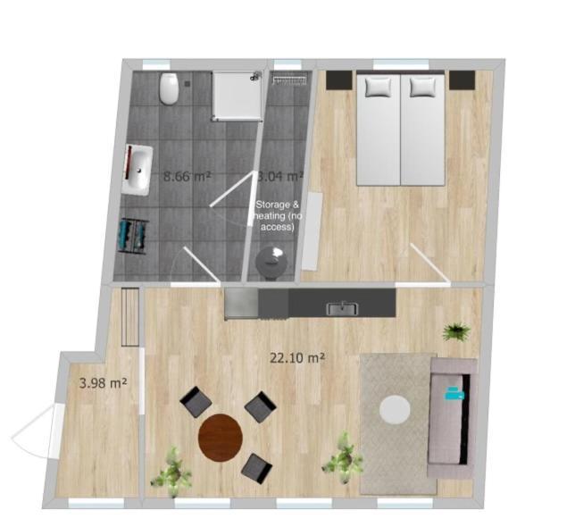Altbau Charme In Der Nuernberger Innenstadt Экстерьер фото
